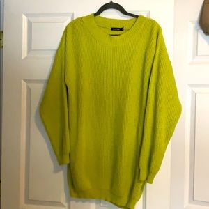 Boohoo sweater dress (Size M)